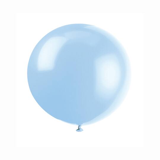 Helium Quality Gender Reveal 3 NEW 36 Inch Giant Round SILVER Latex Balloons 